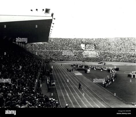 Aug. 05, 1952 - Olympic Game - ~~~ing Ceremony: The closing ceremony Stock Photo: 69279560 - Alamy