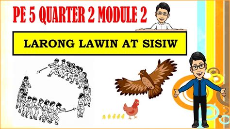 PE 5 QUARTER 2 MODULE 2 || LAWIN AT SISIW || SIR JONATHAN GARCIA - YouTube