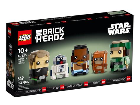 LEGO 40623 Battle of Endor Heroes Brickheadz revealed! - Jay's Brick Blog