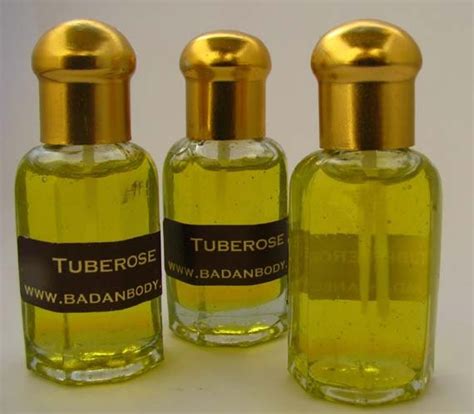 Tuberose Perfume Oil Vintage Glass Perfume Bottle Pure