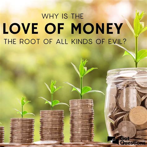 Why is the love of money the root of all kinds of evil? | GotQuestions.org