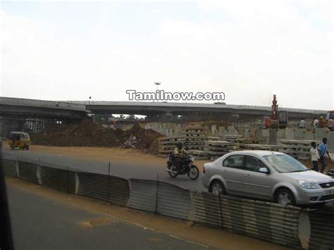 Guindy flyover construction 1