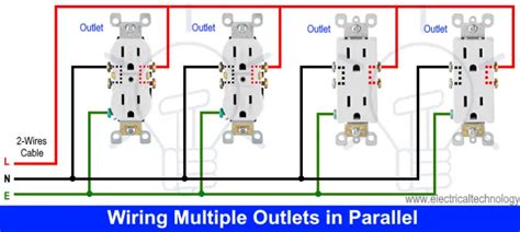 Correct Wiring Multiple Outlets In Parallel