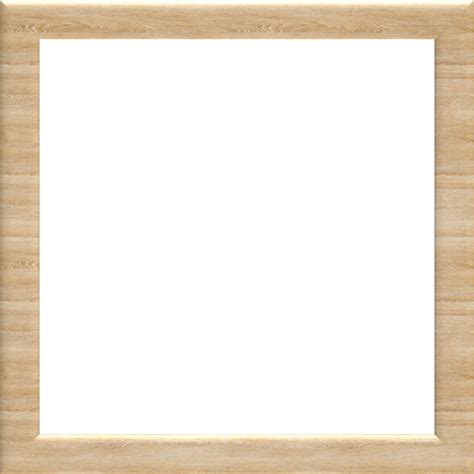 Wooden Square Frame 10977657 PNG