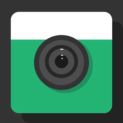 Premium Vector | Camera app logo vector stock