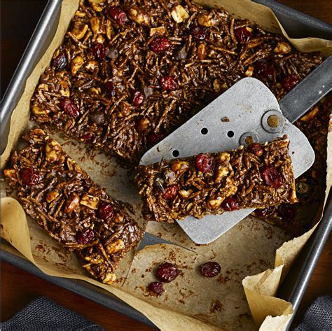 All-Bran™ Chewy Peanut Butter & Raisin Bran Bars Recipe - Sweetened ...