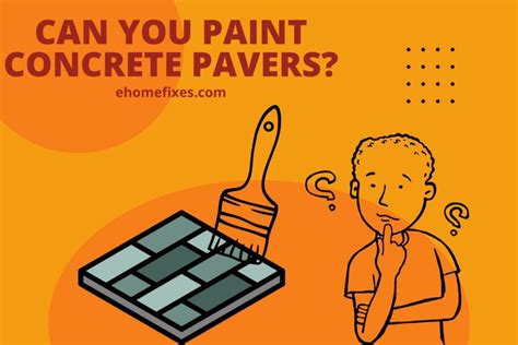 Can you Paint Concrete Pavers? (Quick & Easy)