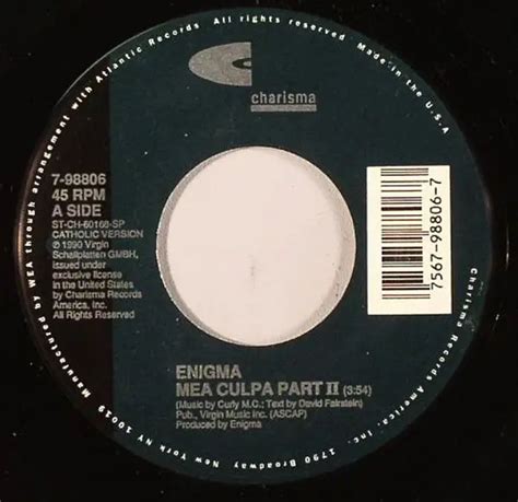 Enigma Mea culpa part ii (Vinyl Records, LP, CD) on CDandLP