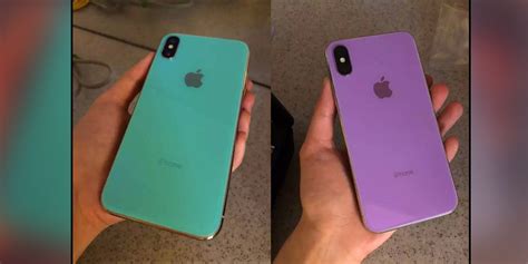 ลือ iPhone X ปี 2018 จะมาพร้อม 2 สีใหม่สุดสดใส สีเขียวและสีพาสเทล ...