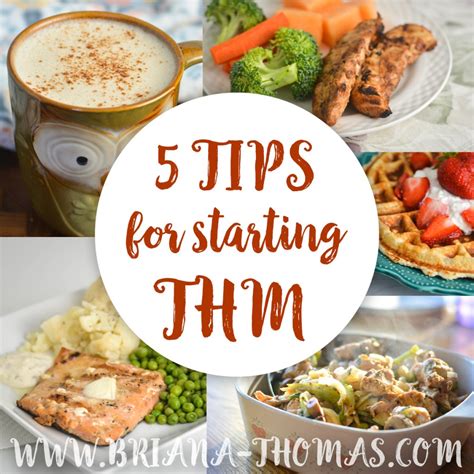 5 Tips for Starting THM - Briana Thomas