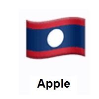 Meaning of 🇱🇦 Flag: Laos Emoji in 26 Languages