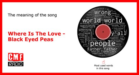 The story of the song Where Is The Love - Black Eyed Peas