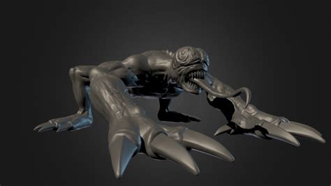 LICKER RESIDENT EVIL - 3D model by darkoss002 [f9a3e31] - Sketchfab