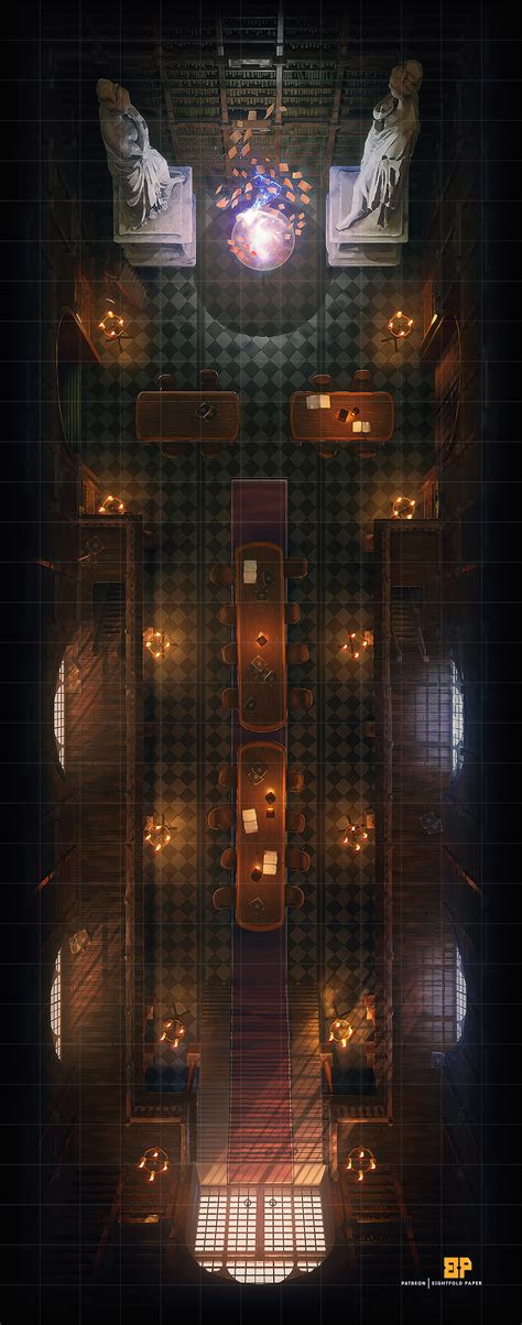 Ismeri Library Battlemap : r/RavnicaDMs