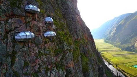 Peru's Skylodge: Sleep in a glass pod suspended off a mountainside