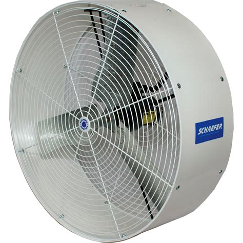 Schaefer Yoke-Mount Circulation Fan — 36in., 3-Phase, 11,469 CFM, 230/460 Volt, Model# VK36-3 ...