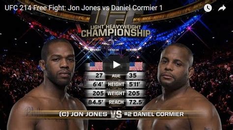 Jon Jones vs Daniel Cormier Full Fight Video - MMANUTS