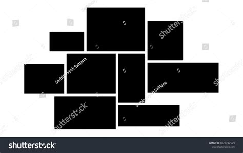 9 Frame Template Photos Collage Template Stock Vector (Royalty Free) 1827742529 | Shutterstock