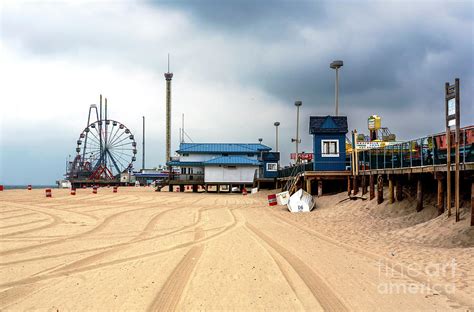 Seaside Heights Morning in New Jersey Photograph by John Rizzuto