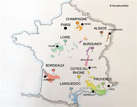 Best Wine Regions in France – Map & Wine Tours | France Bucket List