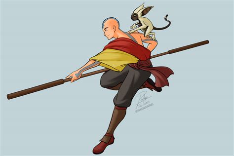 Aang Fanart by Phfdrawing on DeviantArt