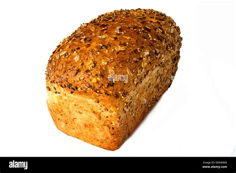 Seeded Multigrain Bread Loaf Stock Photo - Alamy