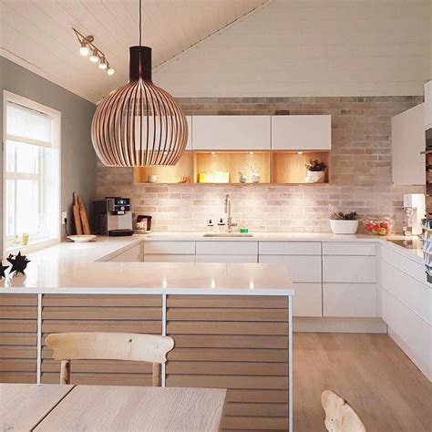 15 Astounding Scandinavian Kitchen Designs You'll Adore | Kjøkkendesign, Kjøkken moderne ...