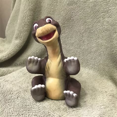 VINTAGE 1988 THE Land Before Time Littlefoot Dinosaur Pizza Hut Hand Puppet $15.00 - PicClick