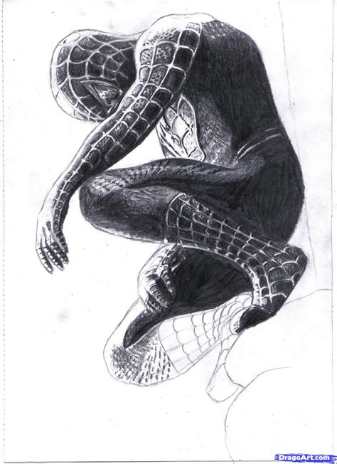 how to draw black spiderman Spiderman Tattoo, Spiderman Drawing, Spiderman Art, Sketches Easy ...