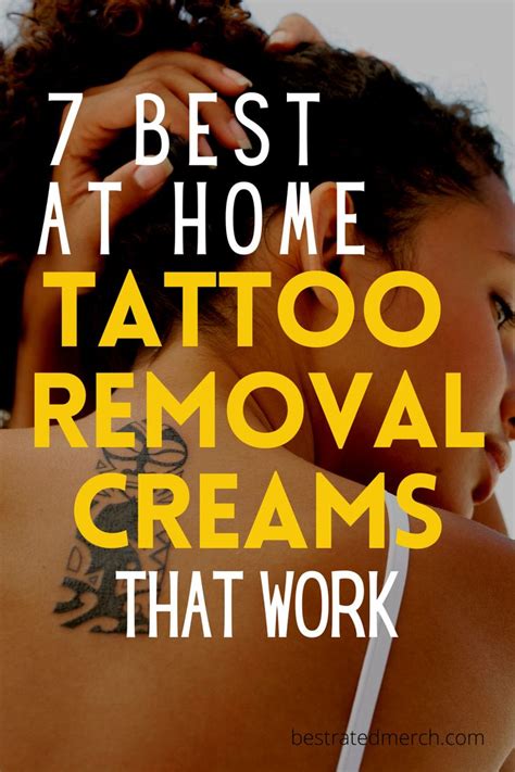 7 Best At Home Tattoo Removal Creams That Work in 2021 | Tattoo removal cream, Tattoo removal ...