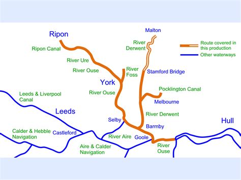 River Ouse and Tributaries Cruising Map for Download – Waterway Routes