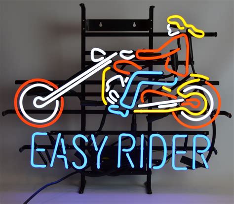 ManCave Goodies » Easy Rider Motorcycle Neon Sign