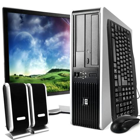 HP Compaq DC5800 Desktop Intel Core 2 Duo 2.4GHz 4GB RAM 500GB HDD DVD ...