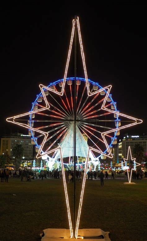 Christmas Lights Of Lisbon