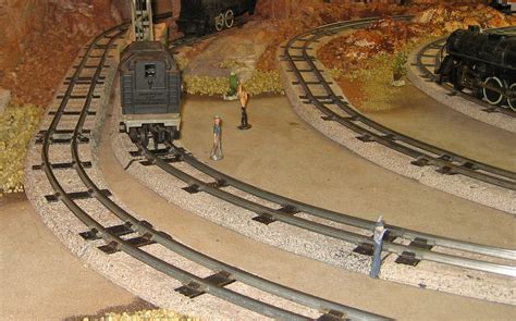 American Flyer Cabinet-top Train Layout