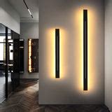 Simplicity Bar Shaped LED Wall Mounted Light Metal Living Room Wall Sconce Lighting - Clearhalo