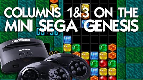 Columns on The 2016 Atgames Mini Sega Genesis - YouTube