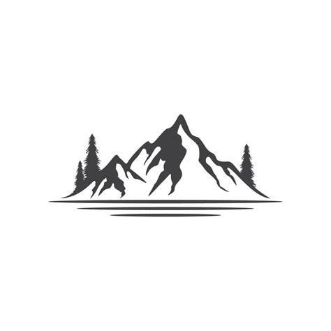 mountain logo vector 21572841 Vector Art at Vecteezy