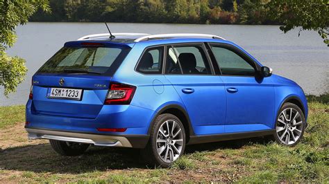 Blue Car Car Skoda Fabia Combi Scoutline Wallpaper - Resolution ...