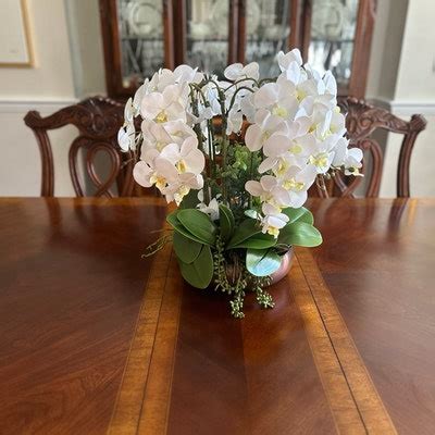 XL White Orchid Centerpiece Arrangement 12 Stems Orchids and - Etsy