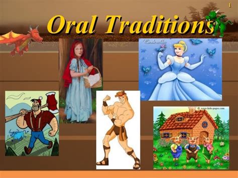 Oral traditions