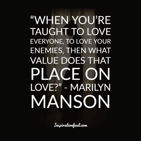 25 Marilyn Manson Quotes about Life, Death, and Success | Inspirationfeed