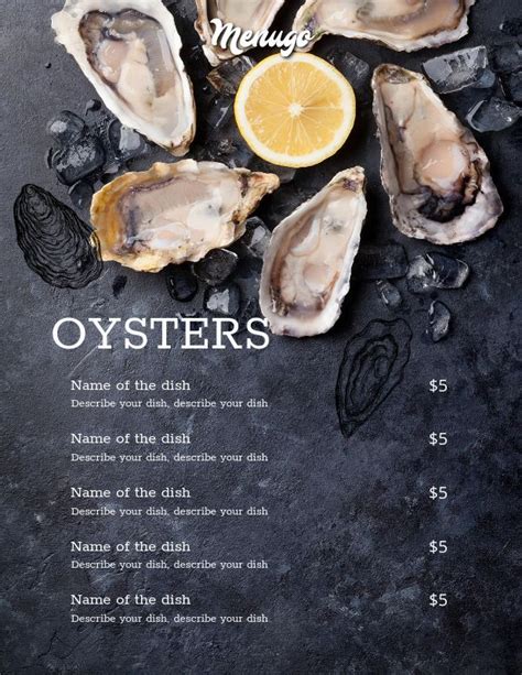 oysters on the half shell are served with lemon wedges