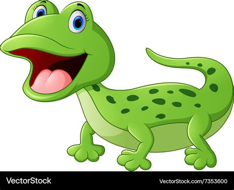 Cartoon Lizard Clip Art