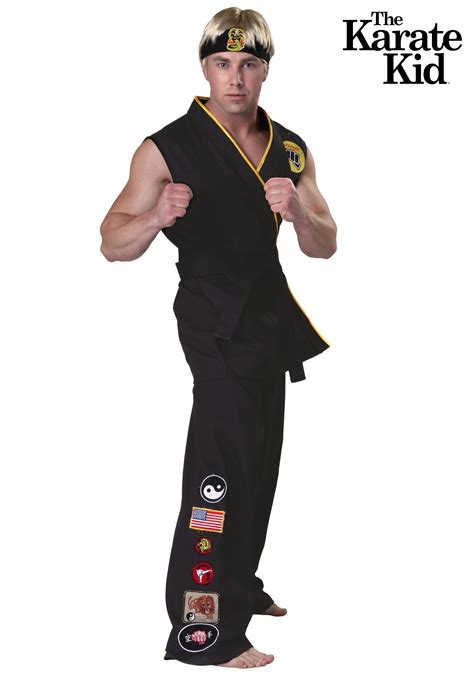 Authentic Karate Kid Cobra Kai Costume | 80s Movies Costume