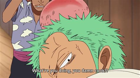 Poor zoro got a bump at his head | One piece funny, Funny faces, Zoro