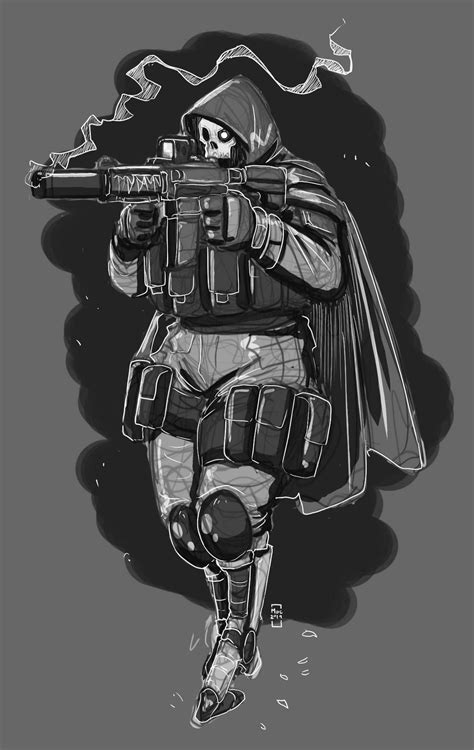 Death Trooper Sketch by MoeAlmighty on DeviantArt