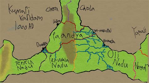 The Land of the Indian Ocean, Kumari Kandam : r/imaginarymaps