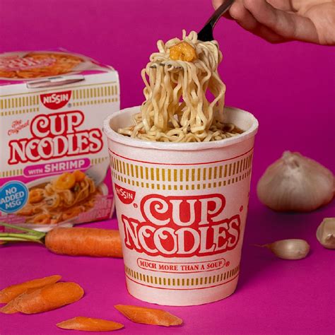 Nissin Cup Noodles with Shrimp 6pcs - Carlo Pacific