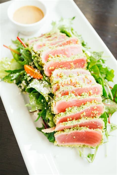 Tuna salad stock photo. Image of background, fish, meal - 98557016